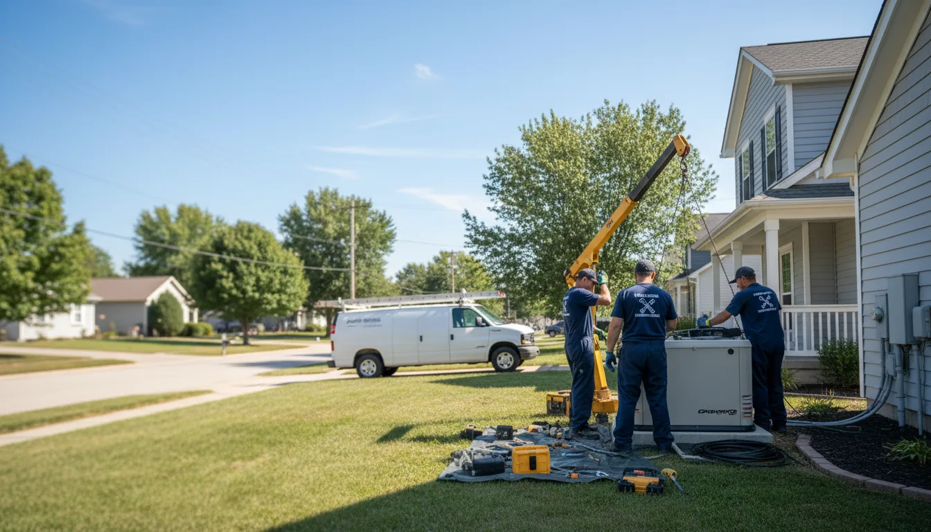 Generator Installation in Stonefort, IL near me